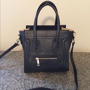 Italian leather handbag